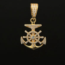 ANCHORAGE 0.73 CTW 925 CZ MOISSANITE GOLD PENDANT I 994172