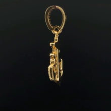 ANCHORAGE 0.73 CTW 925 CZ MOISSANITE GOLD PENDANT I 994172