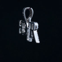 AFFLUENCE 0.92 CTW 925 CZ MOISSANITE RHODIUM PENDANT I 994181