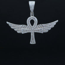 ANKHCELESTIAL 1.14 CTW 925 CZ MOISSANITE RHODIUM PENDANT I 994231