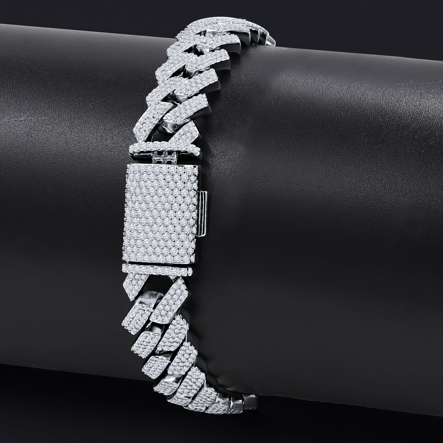 IVICH 14MM 925 MOISSANITE BRACELET I 994521