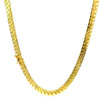 CERYS 5MM GOLD MOISSANITE ICED OUT CHAIN  |  994692