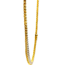 CERYS 5MM GOLD MOISSANITE ICED OUT CHAIN  |  994692