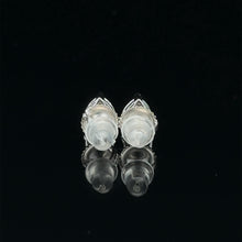 SERAPHIM 925 RHODIUM MOISSANITE ICED OUT EARRING | 994781