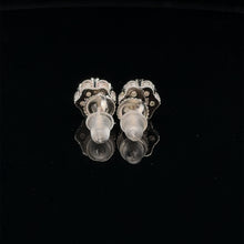 MELLIFLUOUS 925 RHODIUM MOISSANITE ICED OUT EARRING | 994801