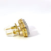 NOCTURNE 1.03 CTW 925 GOLD MOISSANITE ICED OUT EARRING | 994842