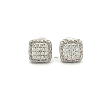 NIMBUS 0.24 CTW 925 RHODIUM MOISSANITE ICED OUT EARRING | 994861
