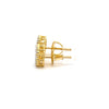 ASTRAEUS 0.66 CTW 925 Gold MOISSANITE ICED OUT EARRING | 994912