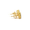 ASTRAEUS 0.66 CTW 925 Gold MOISSANITE ICED OUT EARRING | 994912