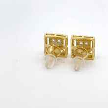 HARMONIOUS 0.82 CTW 925 GOLD MOISSANITE ICED OUT EARRING | 994992