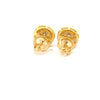 DRACONIS 0.41 CTW 925 GOLD MOISSANITE ICED OUT EARRING | 995002