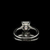 PRINCESS CUT 2CTW 925 SILVER VVS D MOISSANITE RING | 995111