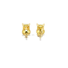 RHYDIS 1.0 CTW 925 GOLD MOISSANITE ICED OUT EARRING | 995272
