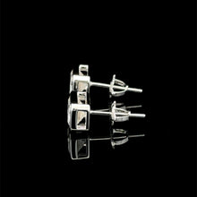 995311 | 925 Moissanite 2CTW Rhodium Earrings
