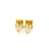 EXALTED 0.33 CTW 925 GOLD MOISSANITE ICED OUT EARRING | 995582