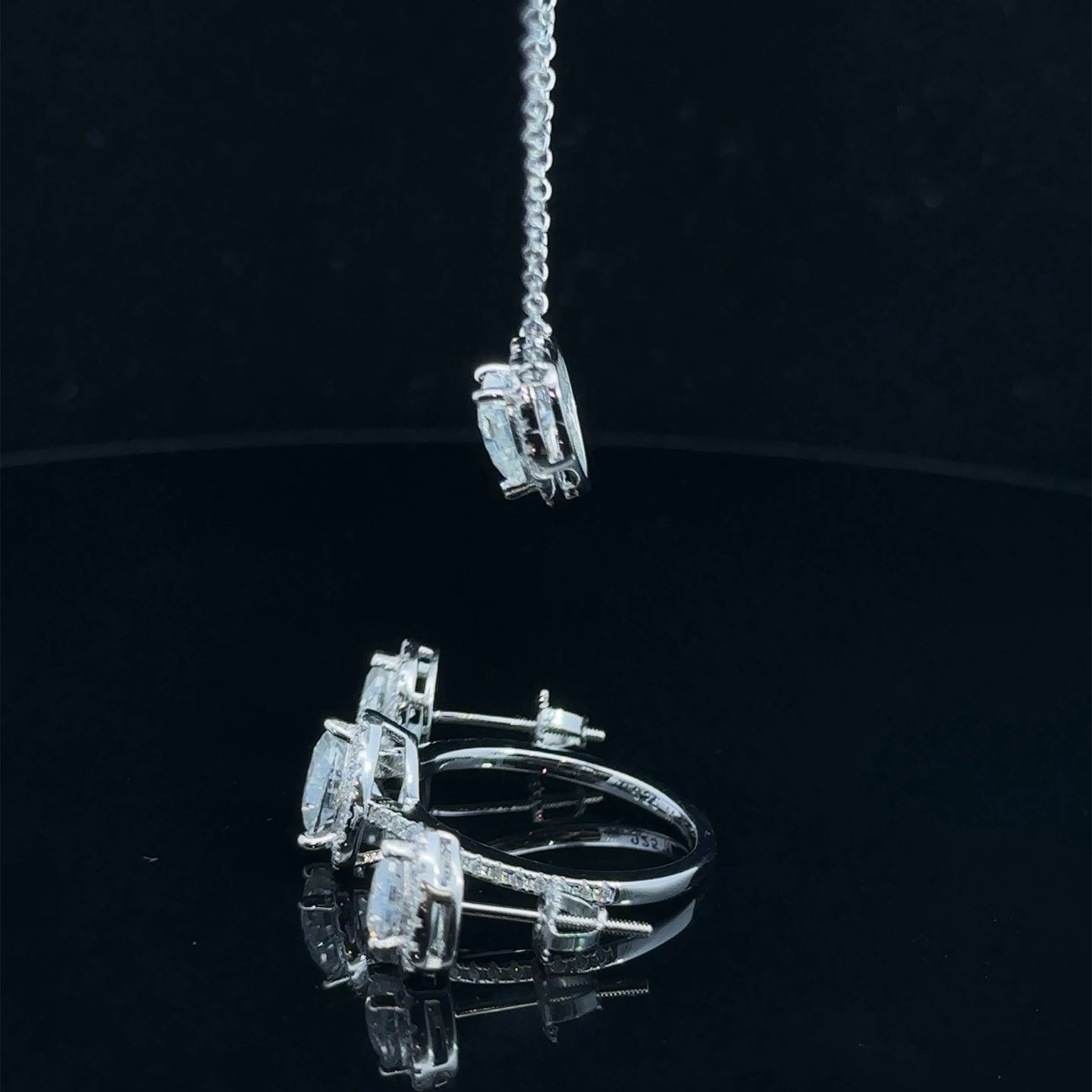 LUMINIQUE 3.50 CTW 925 WOMENS MOISSANITE JEWELLERY BUNDEL | 995681