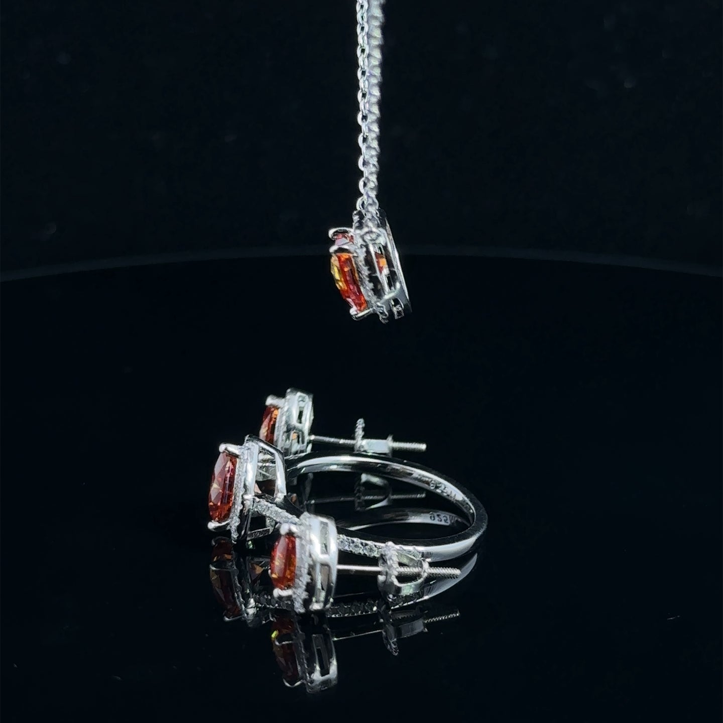 VERMILION 3.50 CTW 925 WOMENS MOISSANITE JEWELLERY BUNDEL | 995686