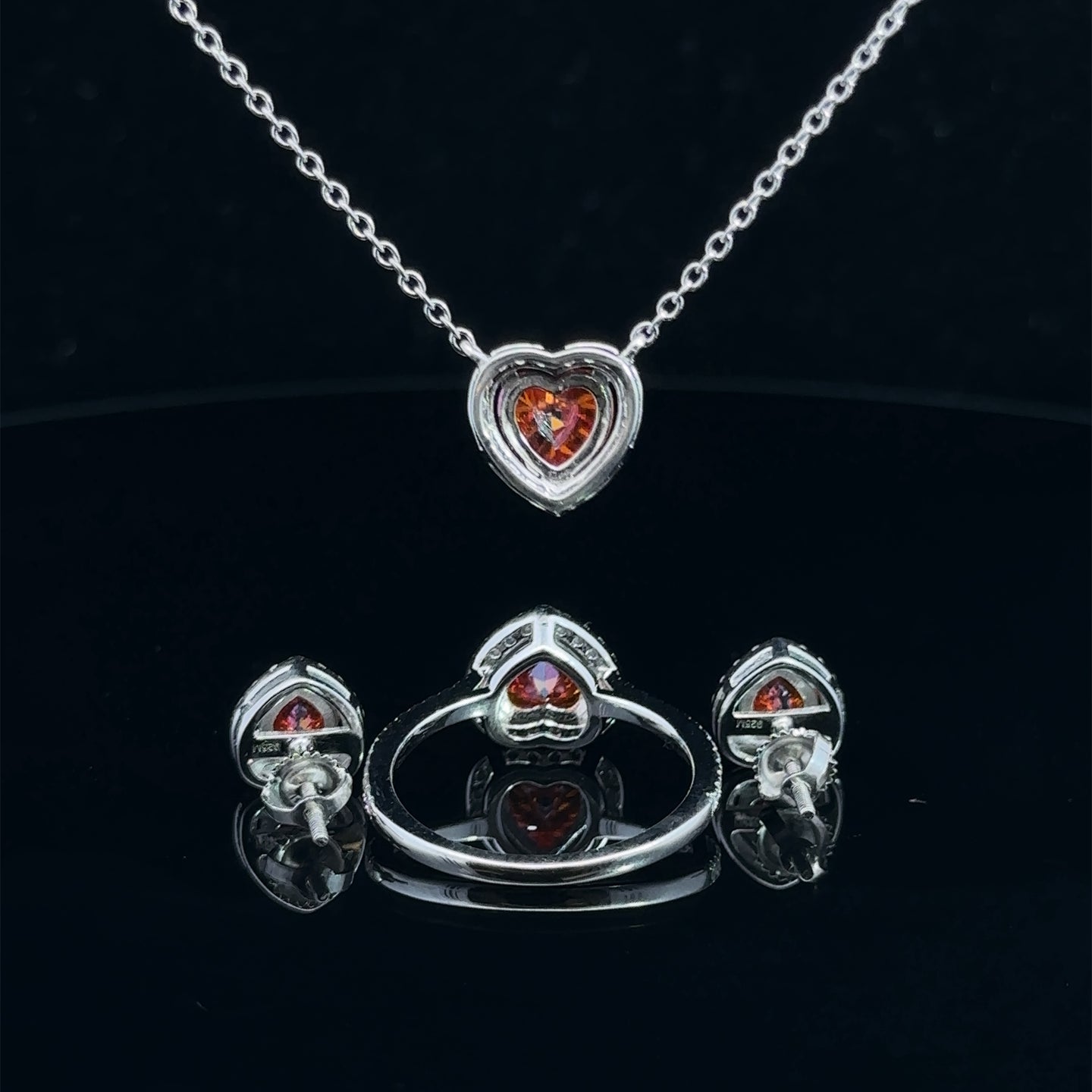 VERMILION 3.50 CTW 925 WOMENS MOISSANITE JEWELLERY BUNDEL | 995686
