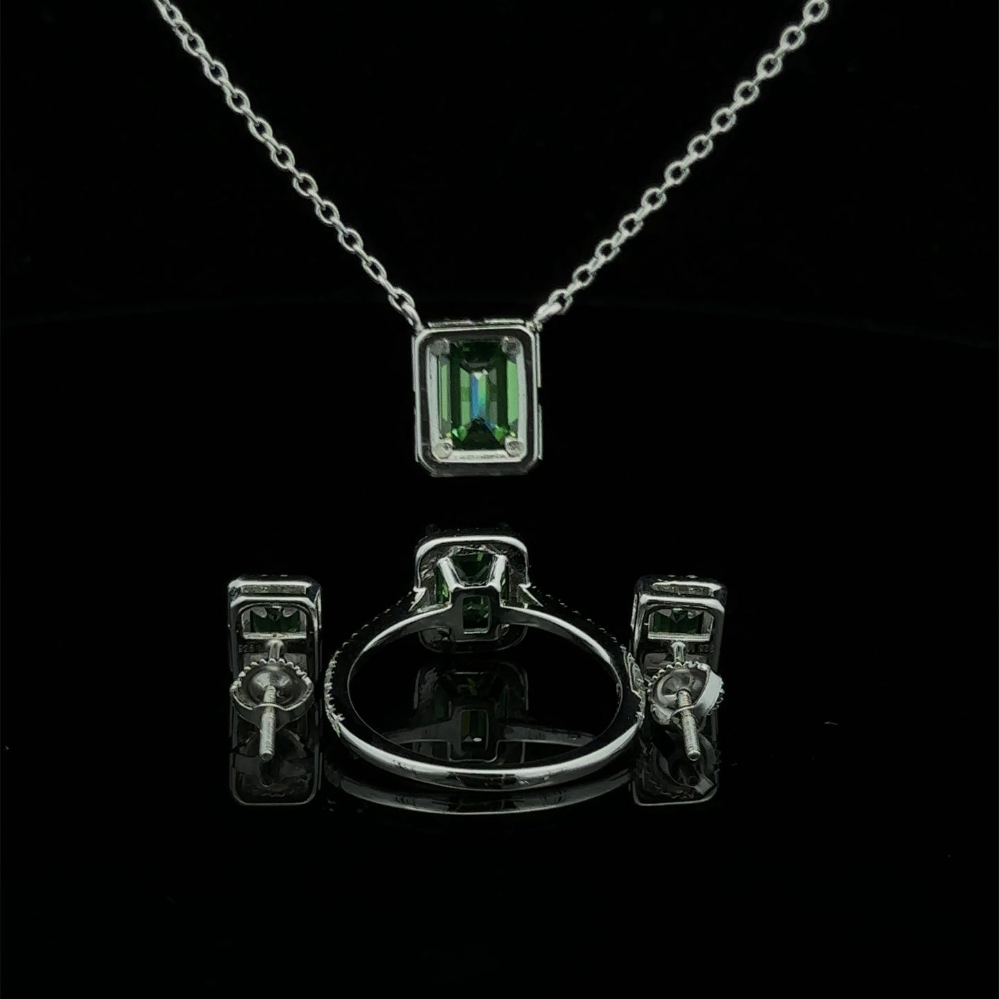 GRANDIOSE 3.50 CTW 925 WOMENS MOISSANITE JEWELLERY BUNDEL | 9956922