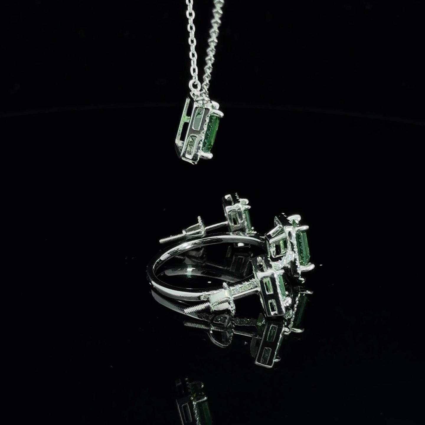 GRANDIOSE 3.50 CTW 925 WOMENS MOISSANITE JEWELLERY BUNDEL | 9956922