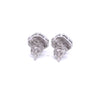 GALATEA 0.92 CTW 925 RHODIUM MOISSANITE ICED OUT EARRING | 995861