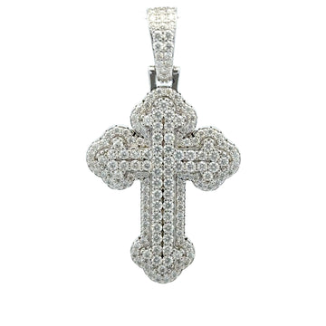 ARDENT 3.45 CTW 925 CZ MOISSANITE RHODIUM PENDANT I 995881