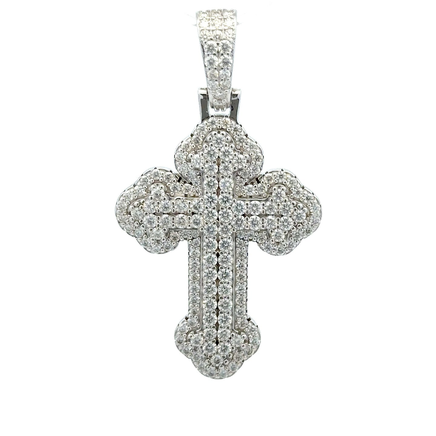 ARDENT 3.45 CTW 925 CZ MOISSANITE RHODIUM PENDANT I 995881