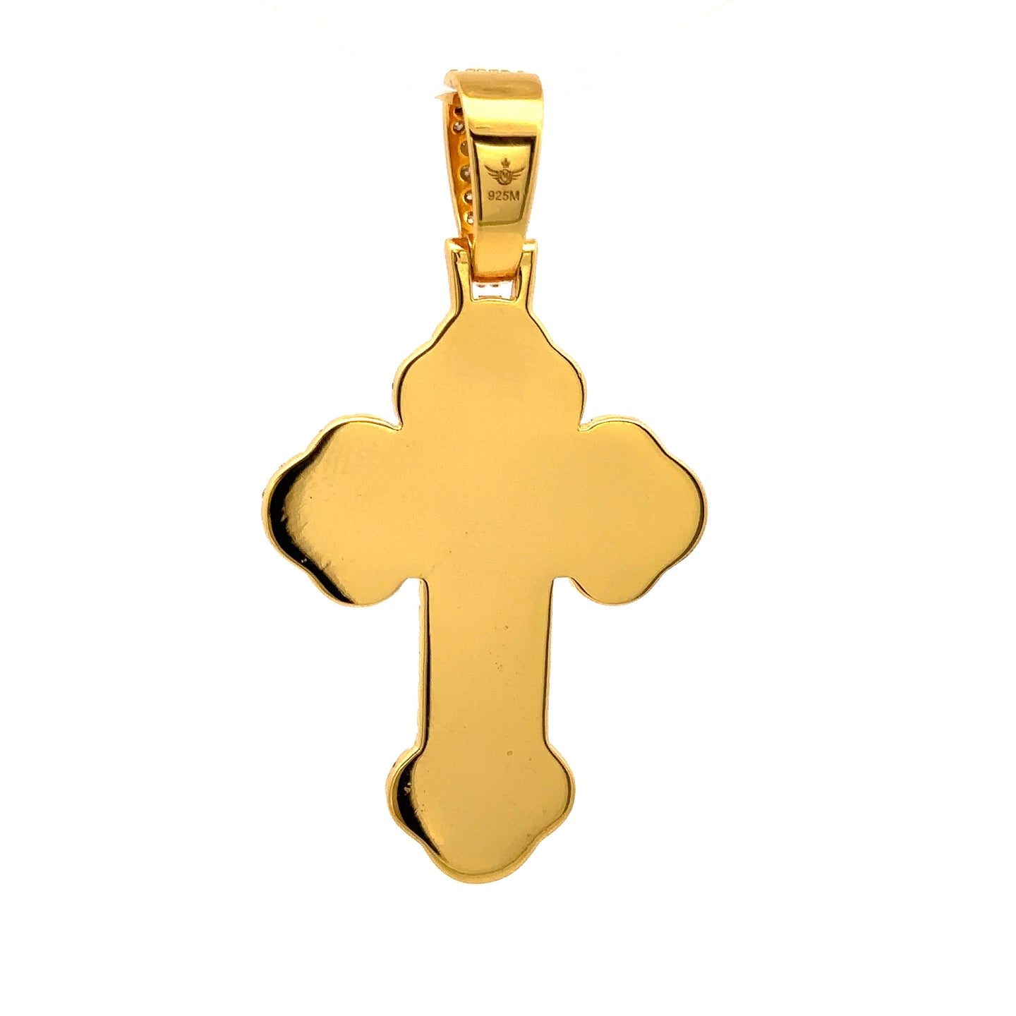 ARDENT 3.45 CTW 925 CZ MOISSANITE GOLD PENDANT I 995882