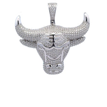 QUIXOTIC 3.30 CTW 925 CZ MOISSANITE RHODIUM PENDANT I 995911