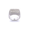 ARDENT 925 MOISSANITE MENS RHODIUM ICED OUT RING | 995921