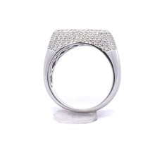 ARDENT 925 MOISSANITE MENS RHODIUM ICED OUT RING | 995921