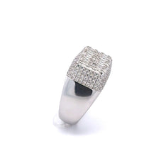 ARDENT 925 MOISSANITE MENS RHODIUM ICED OUT RING | 995921