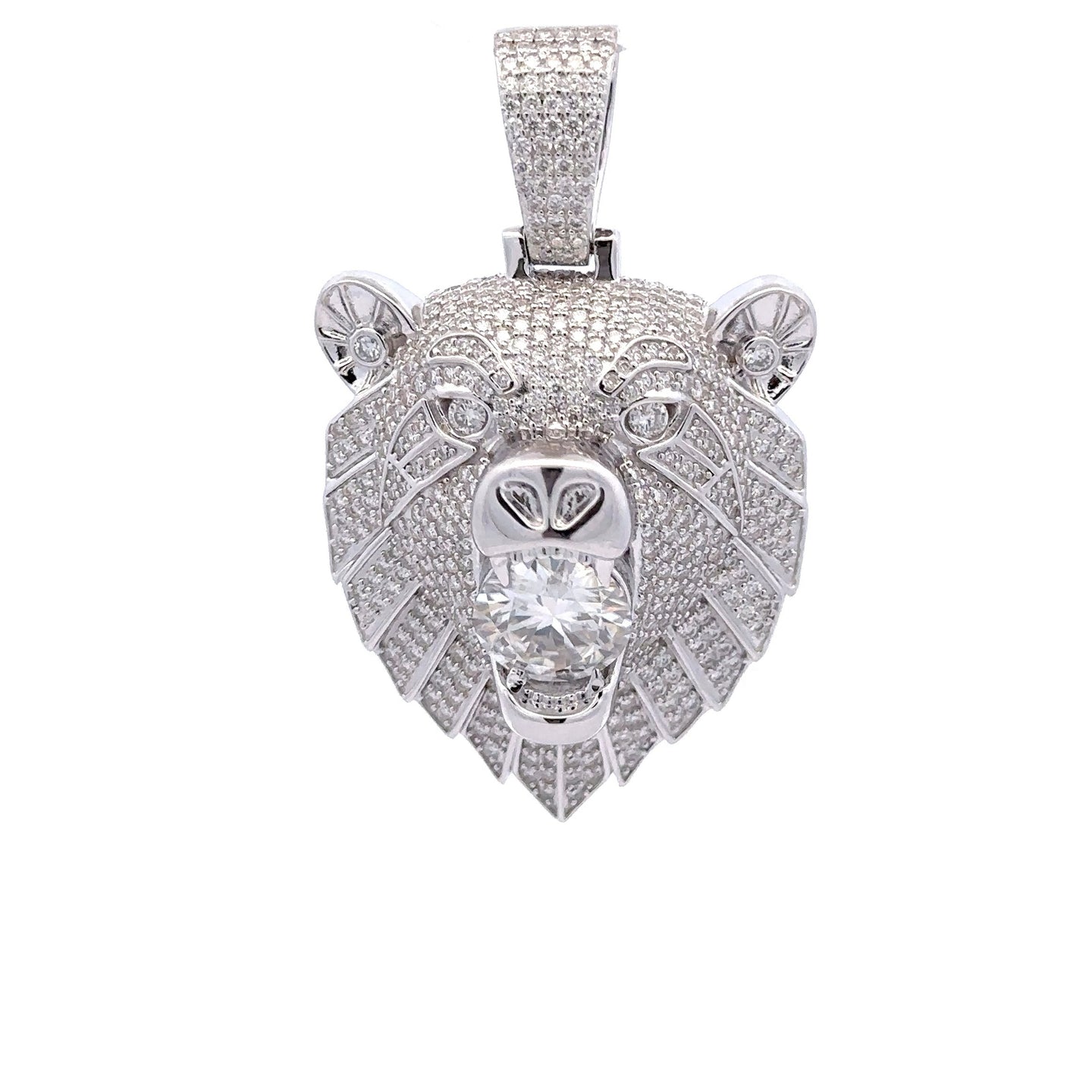 ORENDA 7.55 CTW 925 CZ MOISSANITE RHODIUM PENDANT I 996011