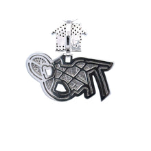 NYSIA 2.50 CTW 925 CZ MOISSANITE RHODIUM PENDANT I 996021