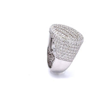 ELAREAN 925 MOISSANITE MENS RHODIUM ICED OUT RING | 996061