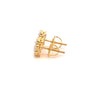 ELSINORE 1.15 CTW 925 GOLD MOISSANITE ICED OUT EARRING | 996132