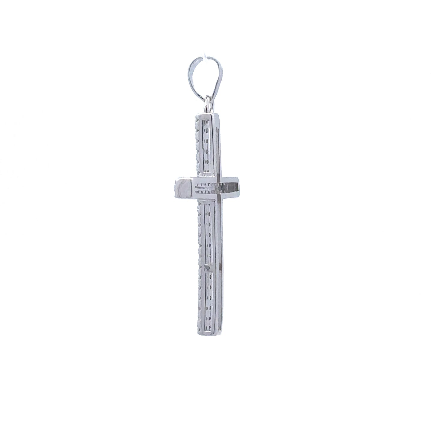 ELUNER 0.39 CTW 925 CZ MOISSANITE RHODIUM PENDANT I 996161