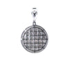 ALARIC 0.85 CTW 925 CZ MOISSANITE RHODIUM PENDANT I 996201