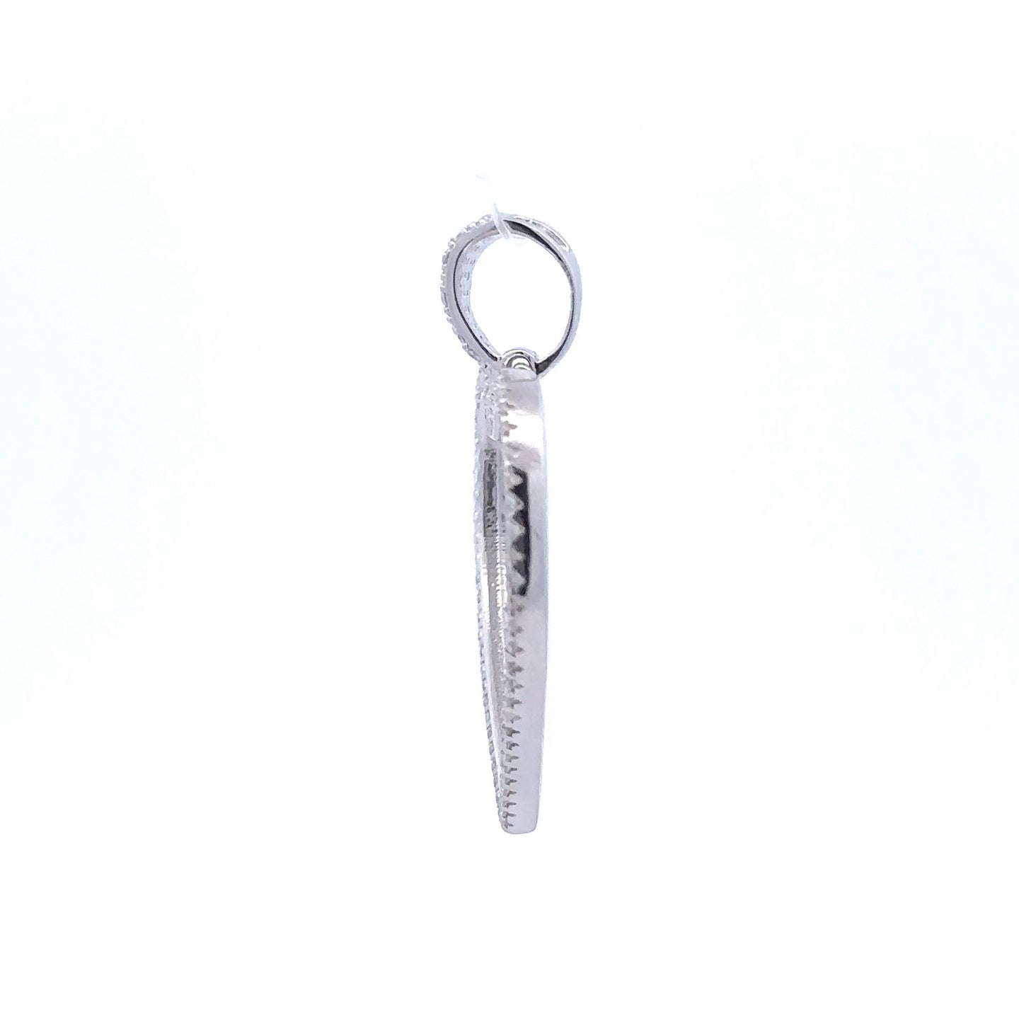 TEMPESTRA 0.89 CTW 925 CZ MOISSANITE RHODIUM PENDANT I 996211