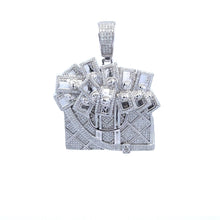 CLAIRVOYANT 3.75 CTW 925 CZ MOISSANITE RHODIUM PENDANT I 996671