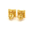 ANTHESIA 0.85 CTW 925 GOLD MOISSANITE ICED OUT EARRING | 996722