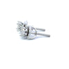 ARCANE 0.14 CTW 925 RHODIUM MOISSANITE ICED OUT EARRING | 996741