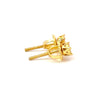 ARCANE 0.14 CTW 925 GOLD MOISSANITE ICED OUT EARRING | 996742