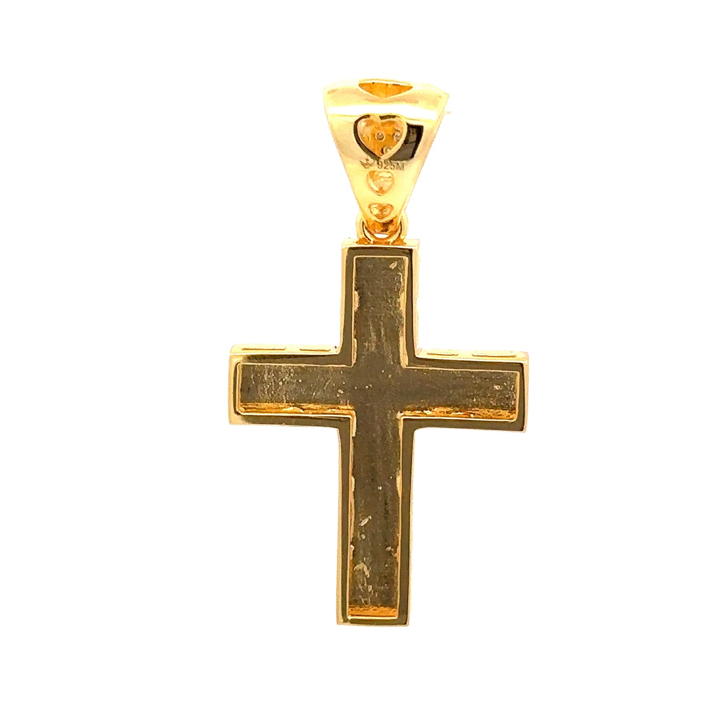 LYRA 0.76 CTW 925 CZ MOISSANITE GOLD ICED OUT PENDANT I 996752