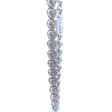 NERIS 7MM RHODIUM MOISSANITE ICED OUT CHAIN  |  996781