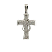 MORWEANA 925 CZ MOISSANITE RHODIUM ICED OUT PENDANT I 997061