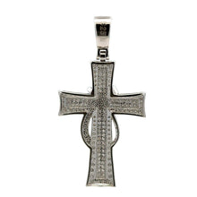 MORWEANA 925 CZ MOISSANITE RHODIUM ICED OUT PENDANT I 997061