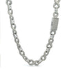 DATHIR 10MM RHODIUM MOISSANITE ICED OUT CHAIN  |  997131