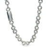 DATHIR 10MM RHODIUM MOISSANITE ICED OUT CHAIN  |  997131