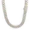 VALYIR 12MM 925 MOISSANITE BAGUETTE CUBAN CHAIN  |  997151